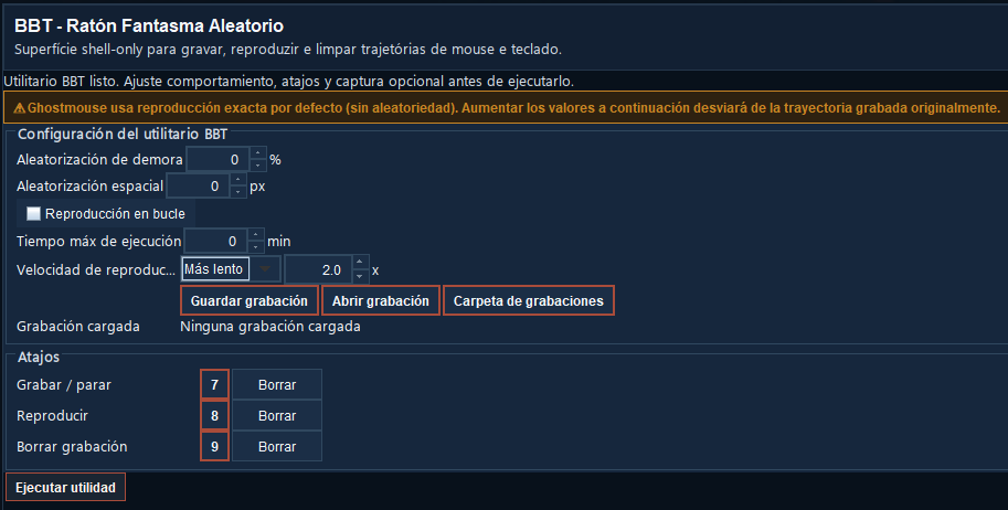 Interfaz BBT-PK AHK con scripts de PK, hotkeys, detección de color OSRS y Gear Switch by Color