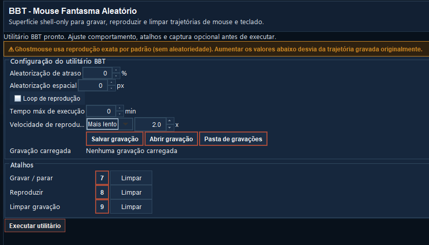 Interface BBT-PK AHK com scripts de PK, hotkeys, detecção de cor OSRS e Gear Switch by Color